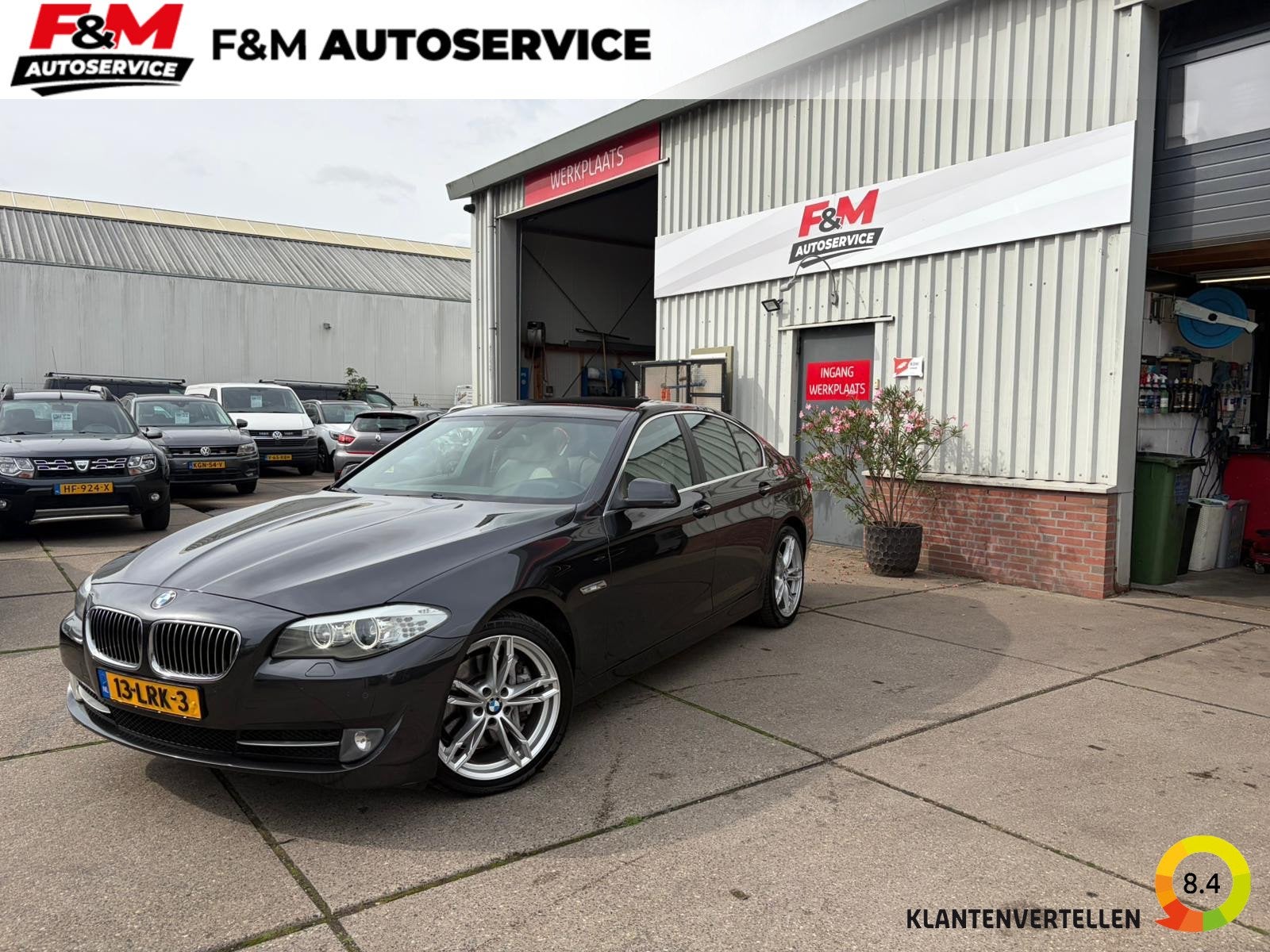 BMW 5-serie 535i High Executive Clima, cruise, stoelverwarmi, Auto's, Automaat, Euro 5, Achterwielaandrijving, Gebruikt