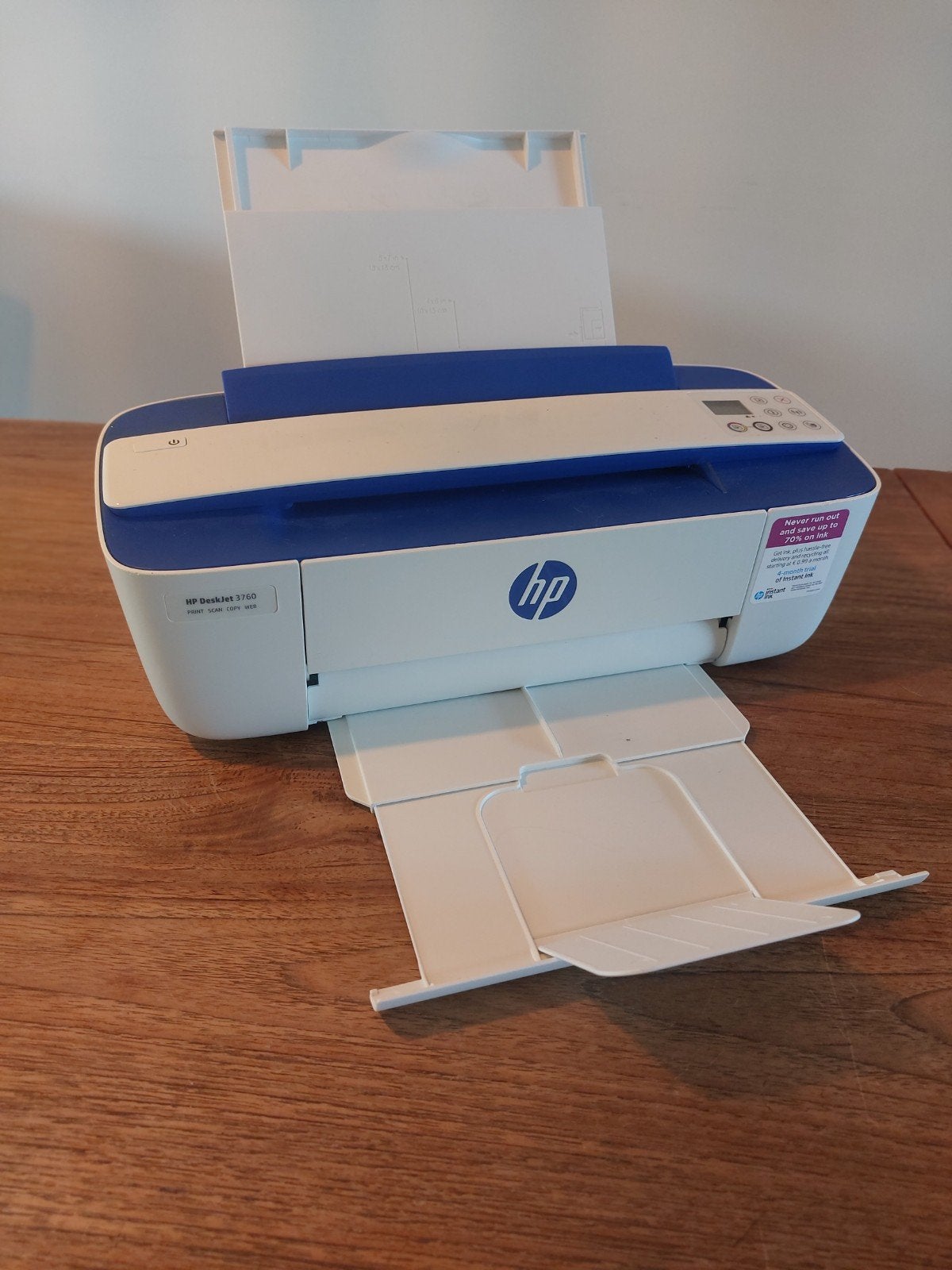 HP Deskjet 3760 all in one printer, Computers en Software, Printers, Ophalen, Kleur printen, All-in-one, Zo goed als nieuw