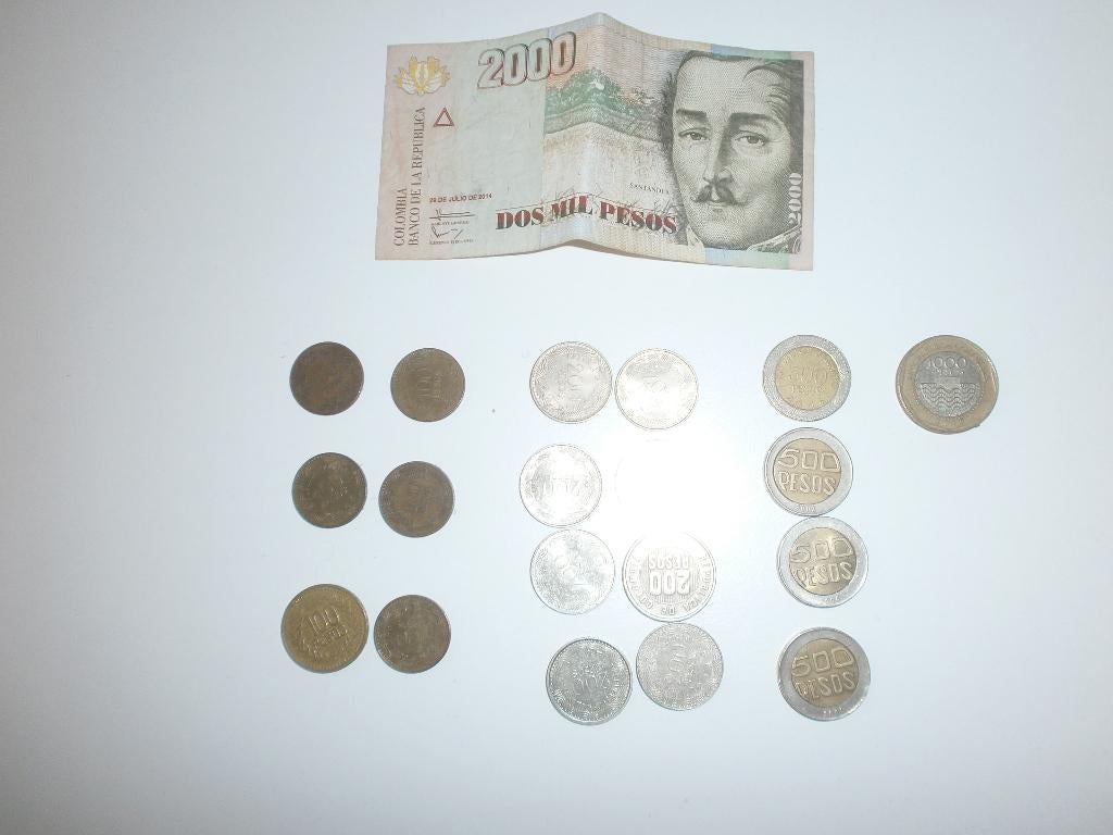 Colombiaans geld, Ophalen of Verzenden, Zuid-Amerika, Setje
