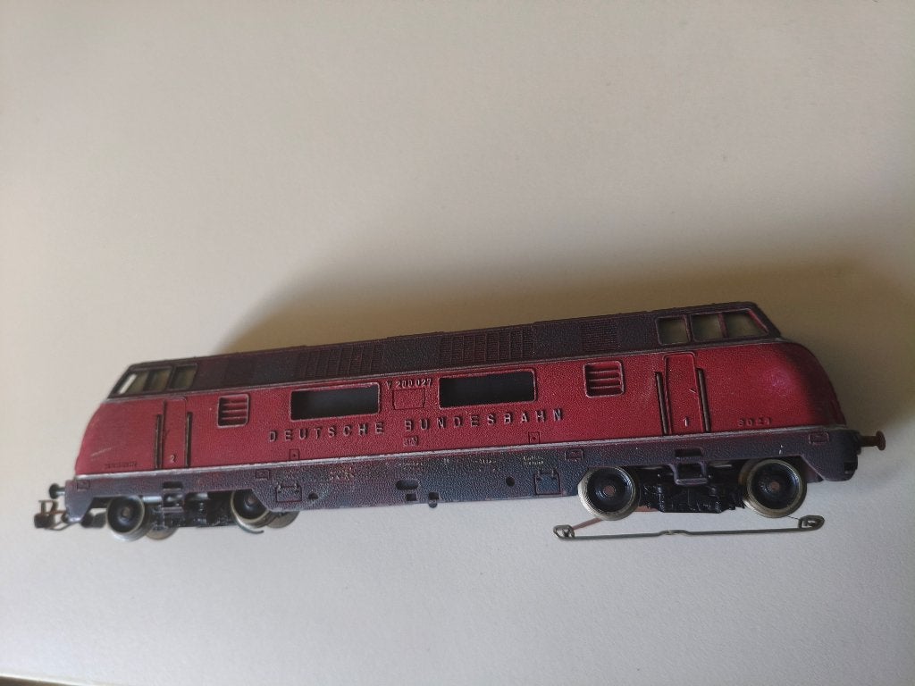Märklin H0 - 3021 Diesel locomotief V 200 027, Hobby en Vrije tijd, Modeltreinen | H0, Wisselstroom, Gebruikt, Locomotief, Ophalen of Verzenden