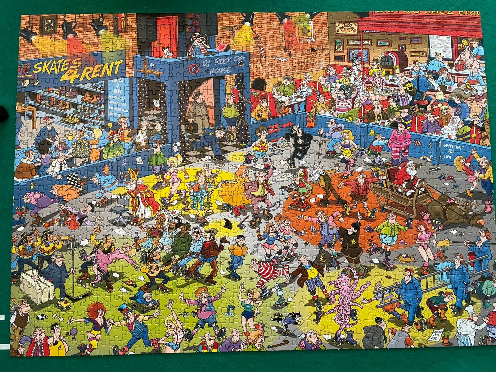 Foto 4 van Jan van Haasteren puzzel 2 x 1000 stukjes
