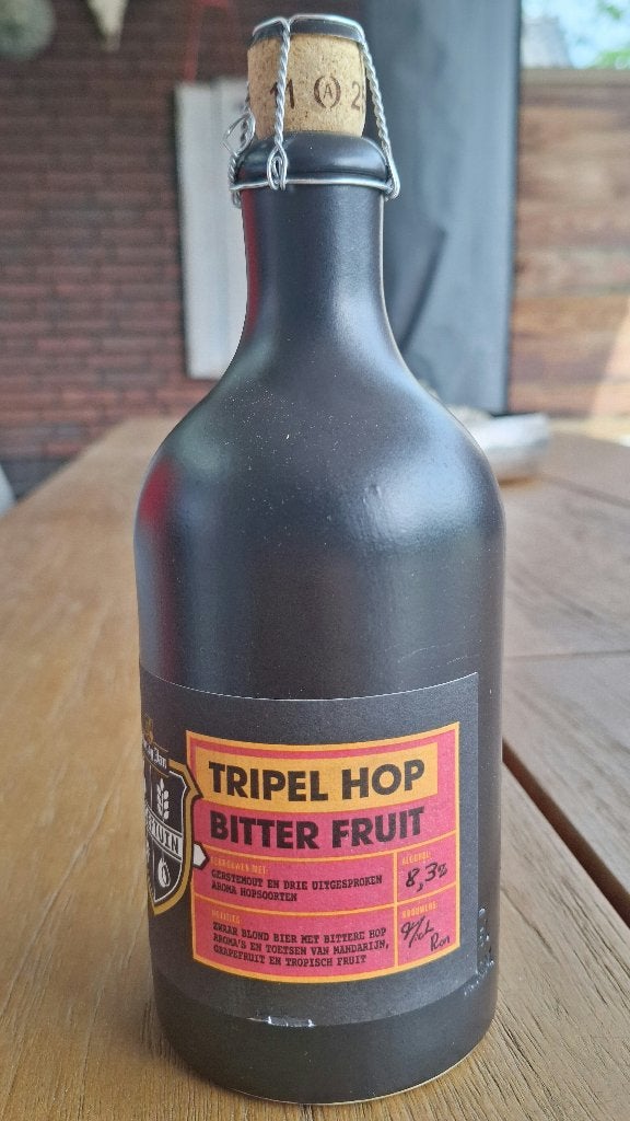 Hertog Jan Proeftuin Triple hop bitter fruit, Verzamelen, Biermerken, Ophalen of Verzenden, Nieuw, Flesje(s), Hertog Jan
