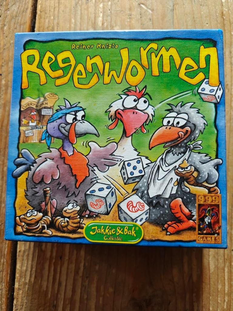 Regenwormen., Ophalen of Verzenden, 999 Games., 999 Games., 999 Games.