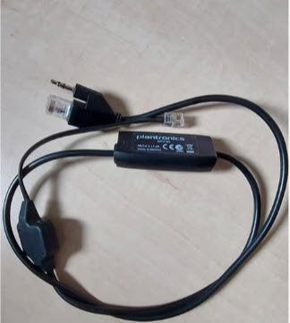 Plantronics APV-63 EHS kabel, Ophalen of Verzenden, Gebruikt, On-ear, Pantronics