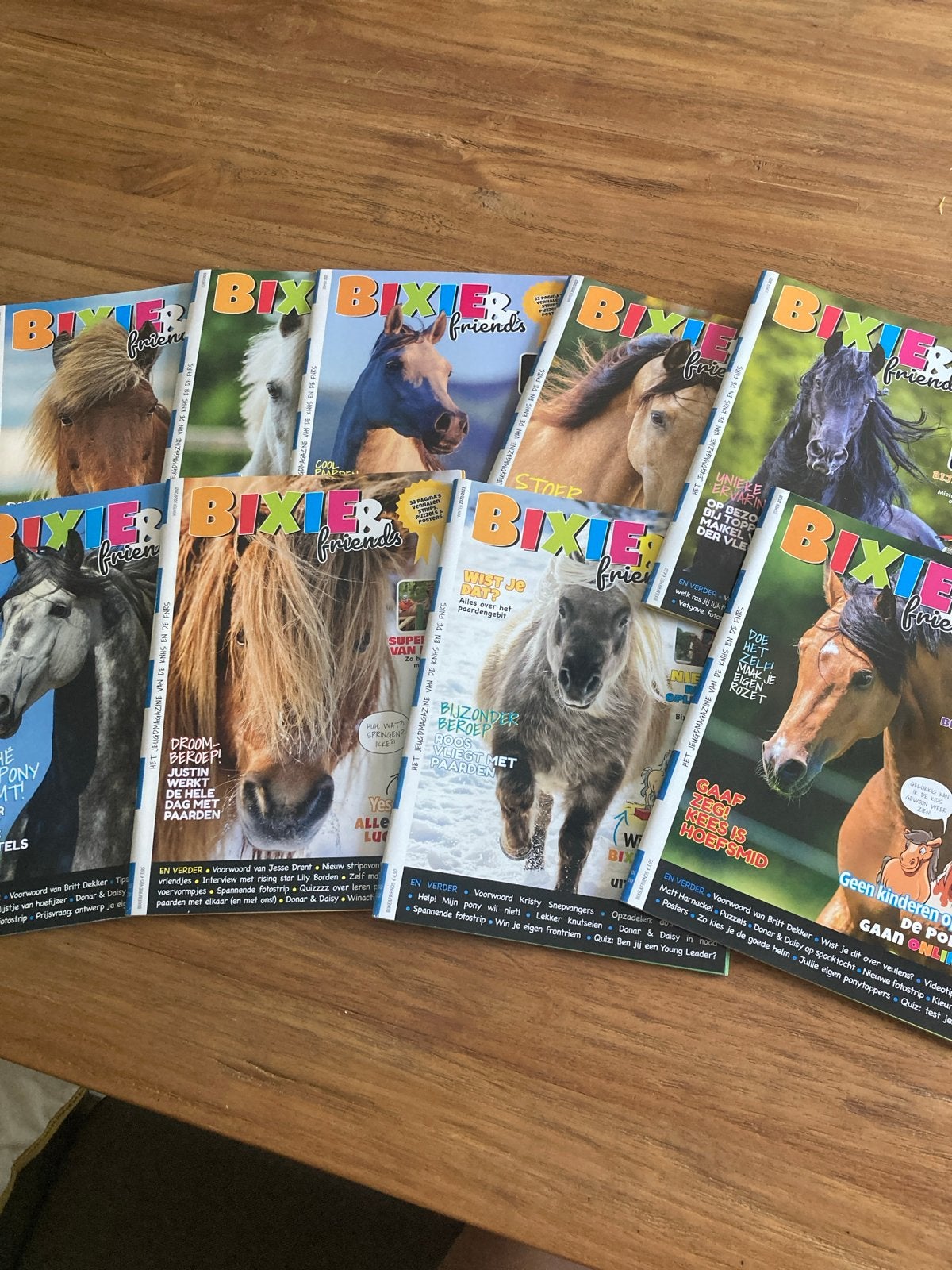 Bixie & Friends paarden tijdschriften (9 stuks), Ophalen of Verzenden, Zo goed als nieuw, Overige typen