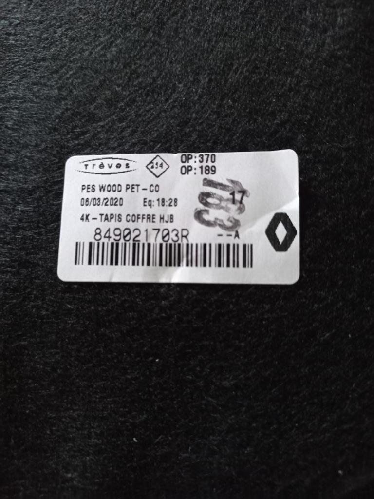 Kofferbakmat Captur., Ophalen, Nieuw, Renault