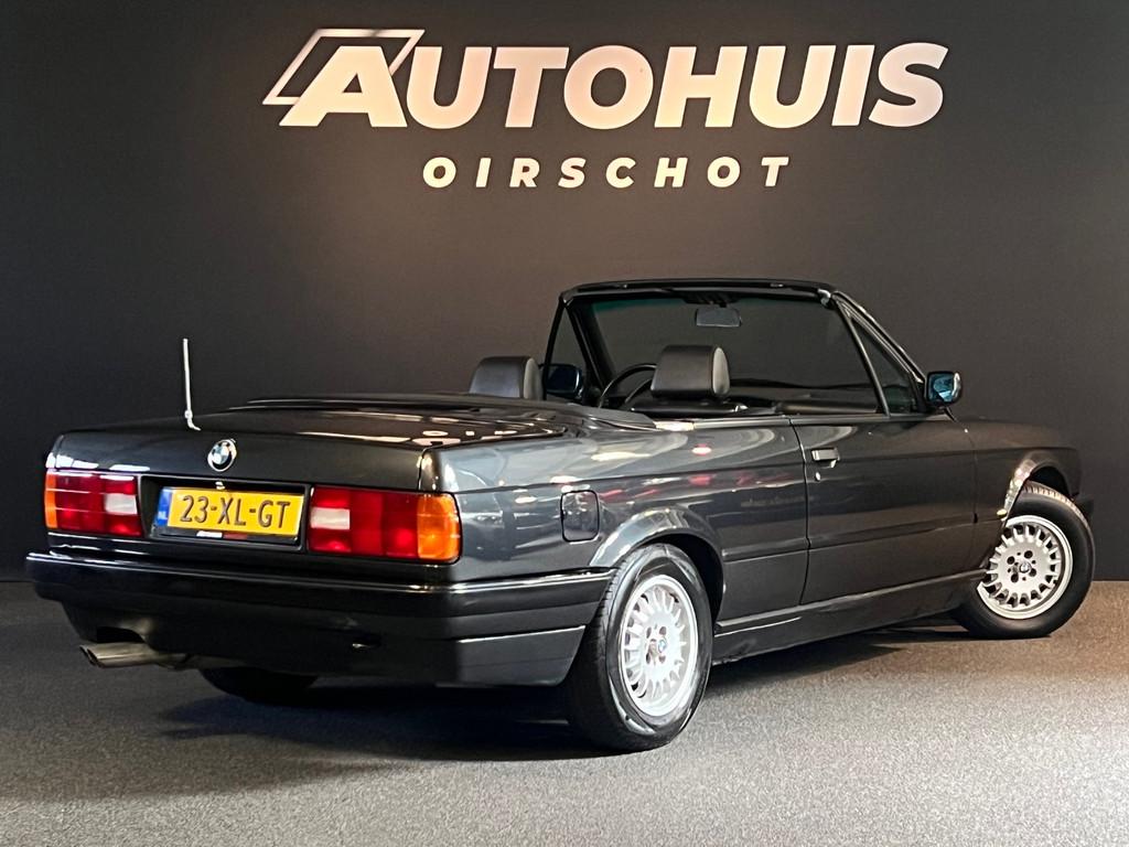 BMW 3-serie Cabrio 325i Leder/ Automaat/ Electrische ramen/, Auto's, Automaat, Achterwielaandrijving, Gebruikt, Zwart