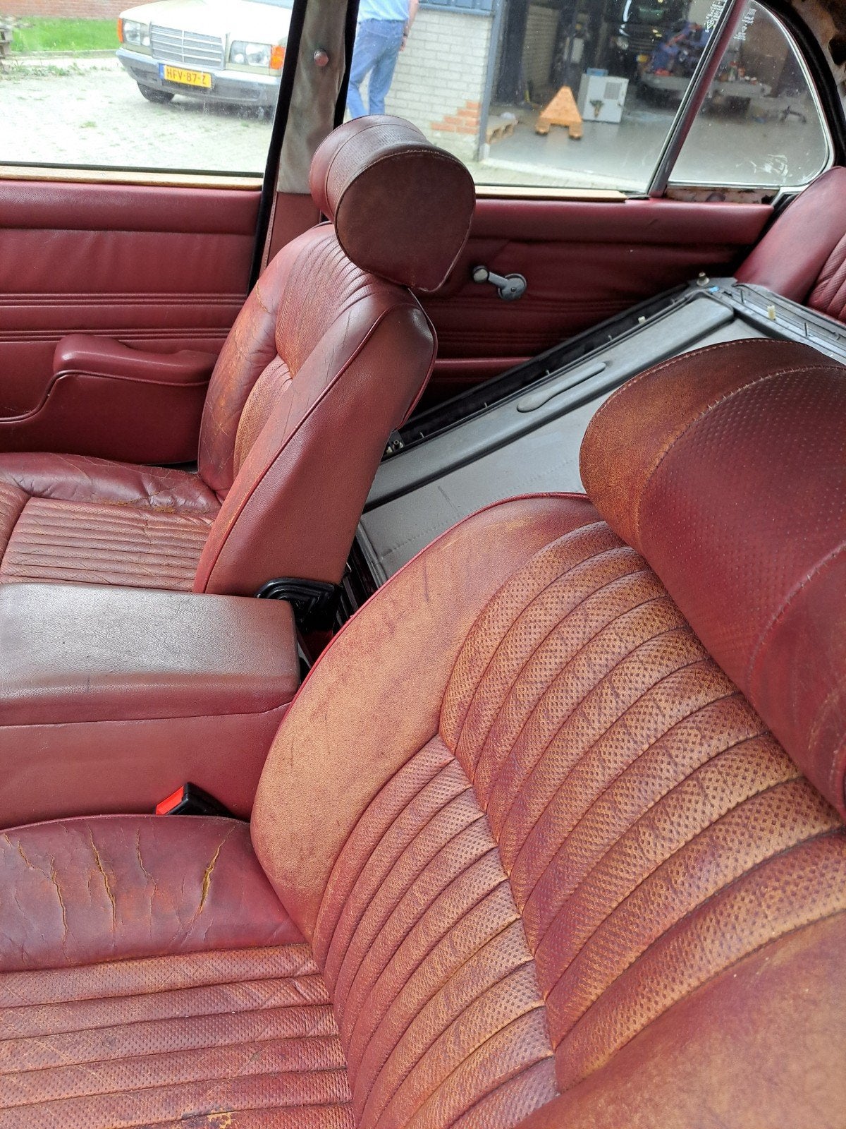 Jaguar XJ 6. 4.2 lpg | inruil mogelijk | Wit met rood int., foto 12