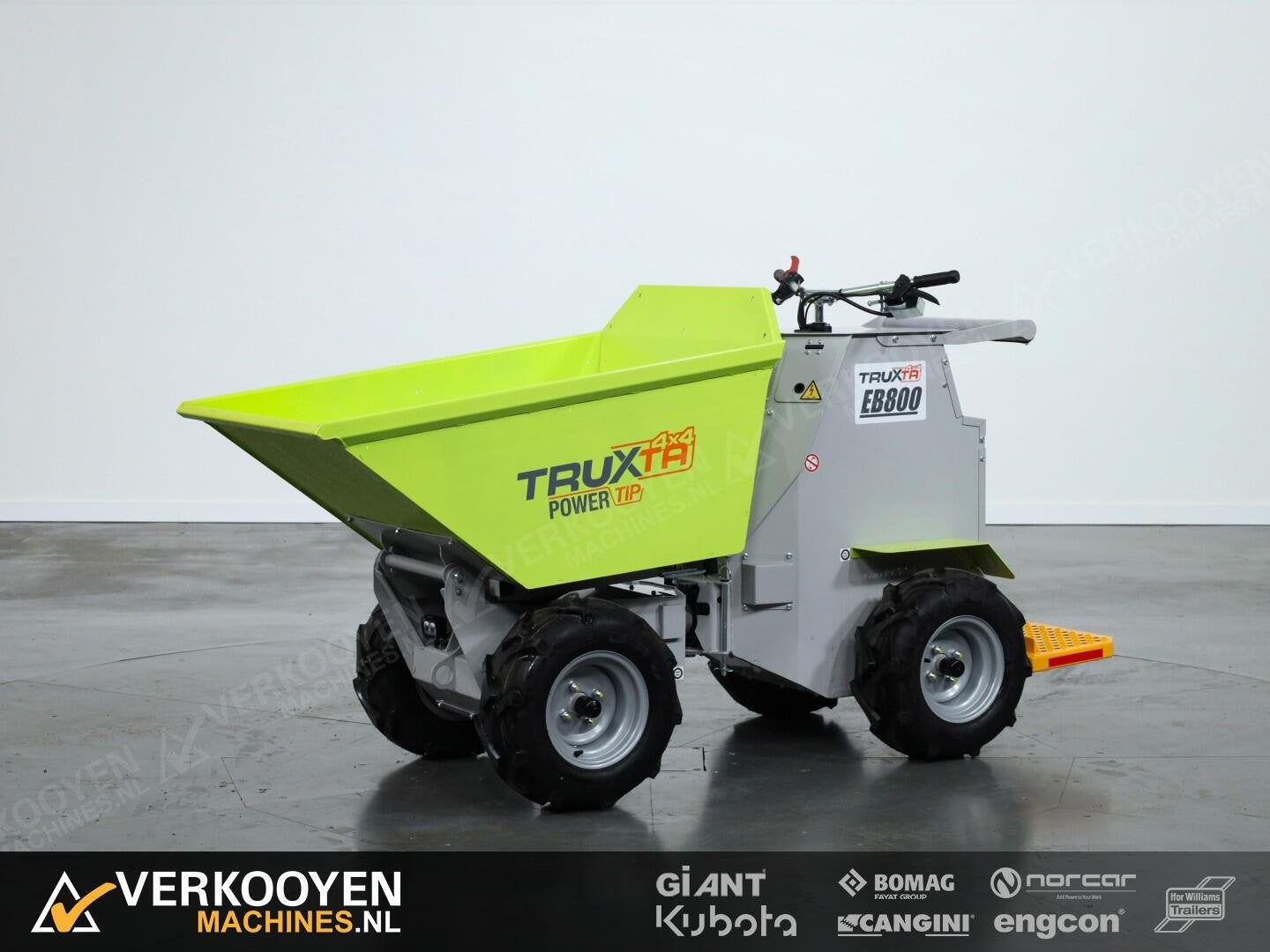 2026 Truxta BENDie EB800 PT ADV1109 Elektrische dumper