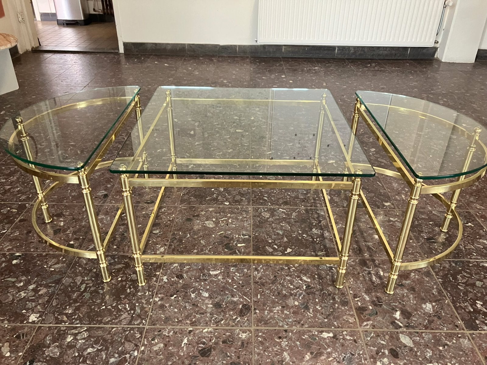 3 delig grote salontafel. Of 3 kleine bijzettafels kan ook., Ophalen of Verzenden