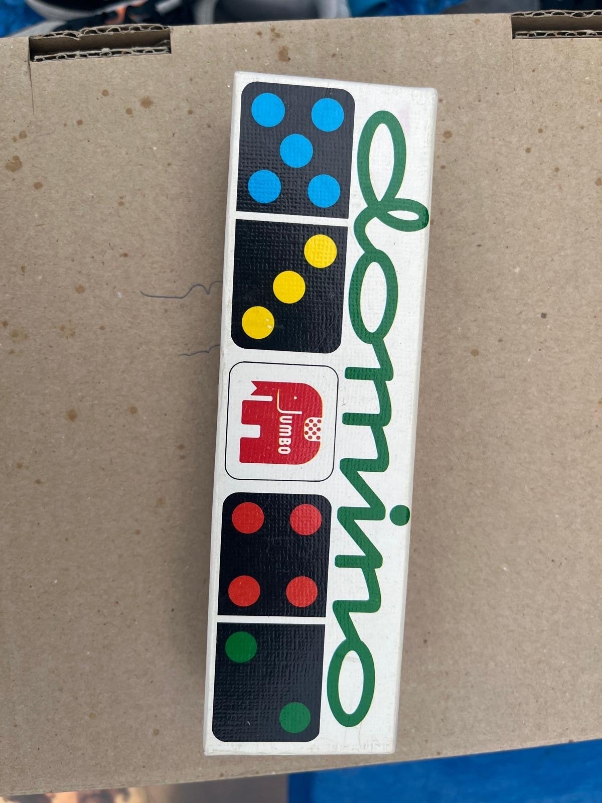 Domino spel van Jumbo, Een of twee spelers, Ophalen of Verzenden, Zo goed als nieuw, Reisspel