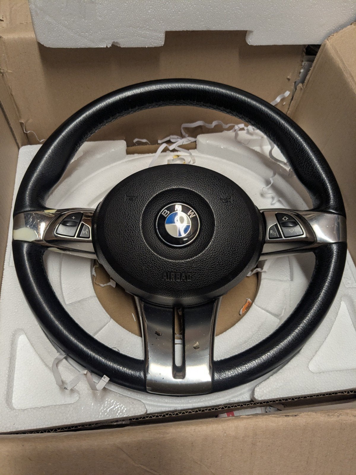 BMW E85 Stuur met bediening en airbag module, Auto-onderdelen, Ophalen of Verzenden, Gebruikt, BMW