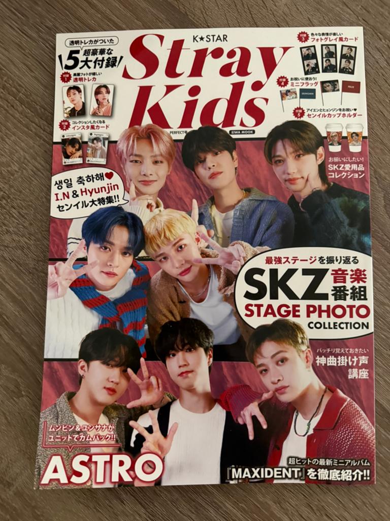 Japans K-Star tijdschrift over Stray Kids nieuw, Ophalen of Verzenden, Nieuw, Muziek, Film of Tv