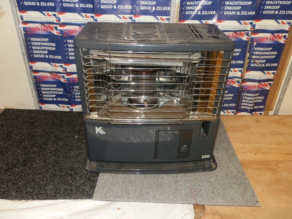 Kero 260 petroleumkachel 2,4 kw, Huis en Inrichting, Gebruikt, Overige brandstoffen, Petroleumkachel, Ophalen of Verzenden
