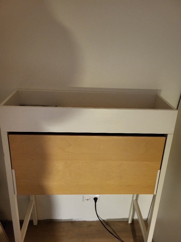 Bureau Ikea, Huis en Inrichting, Bureaus, Opbergruimte, Scandinavisch, Hout, Secretaire