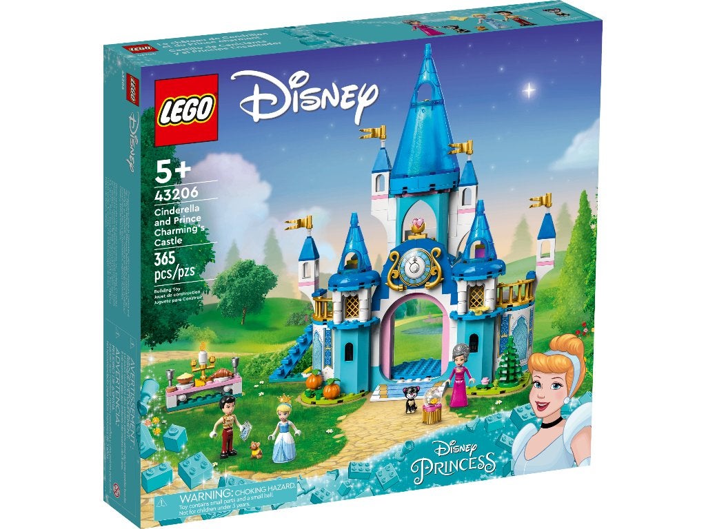 43206 LEGO Disney: Het kasteel van Assepoester en de prins, Lego, Nieuw, Ophalen of Verzenden, Disney