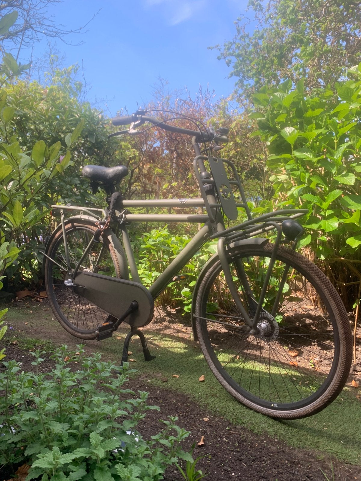 Cortina U4 Transportfiets Heren, Fietsen en Brommers, Fietsen | Heren | Herenfietsen, Terugtraprem, Gebruikt, Versnellingen, Ophalen