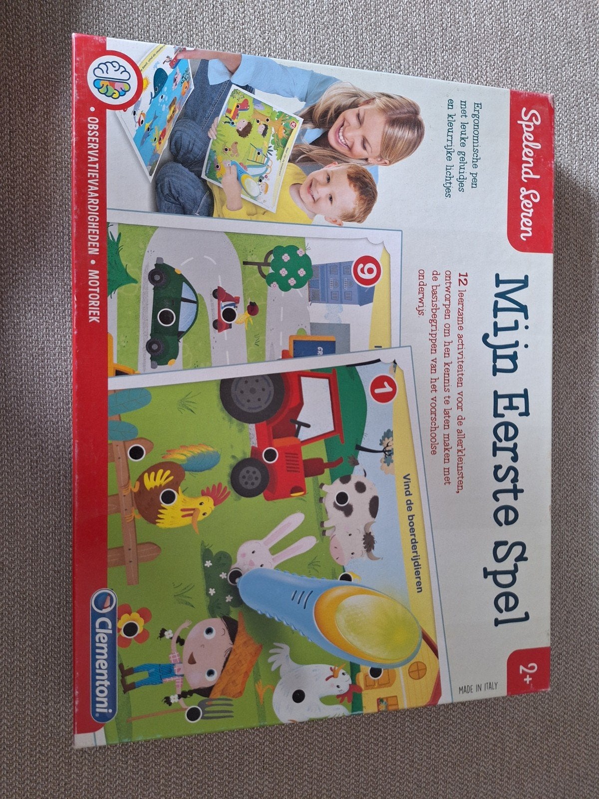 Clementoni Mijn Eerste Spel: Educatief Spel 2+, Ophalen of Verzenden, Gebruikt, Puzzelen, Met licht