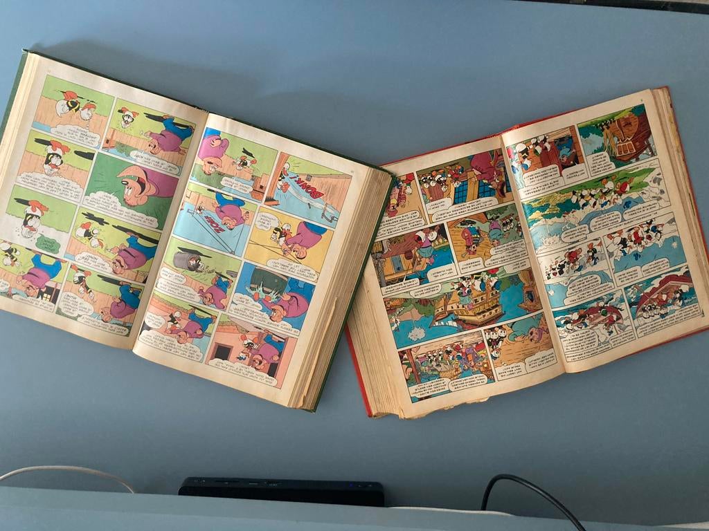 Ingebonden jaargangen Donald Duck, Boeken, Meerdere stripboeken, Ophalen, Gelezen