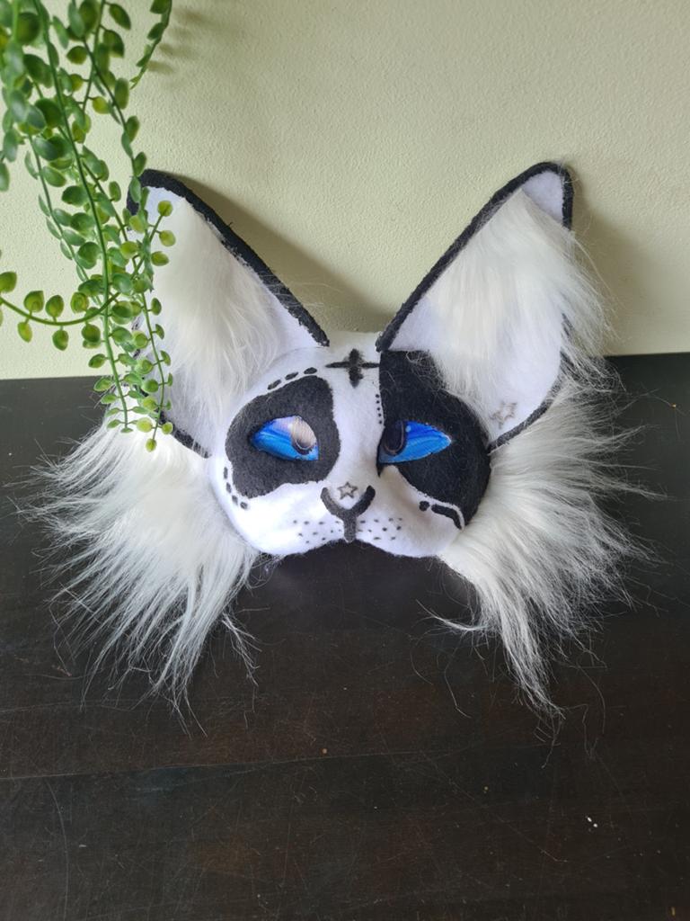Therian masker kat, Ophalen of Verzenden, Nieuw, Overige typen