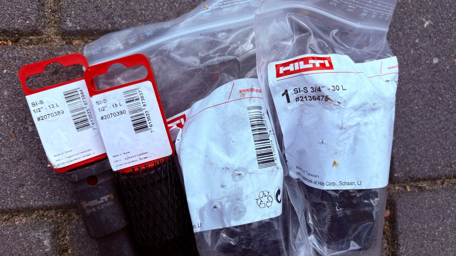 Nieuwe Hilti diepe slagdoppen diverse maten, Ophalen of Verzenden, Nieuw, Sleutel/ratel, Hilti