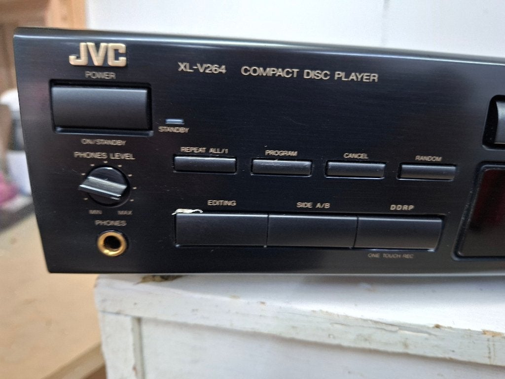 uitstekende vintage cd speler jvc xlv264, Audio, Tv en Foto, Cd-spelers, Ophalen of Verzenden, Gebruikt, JVC