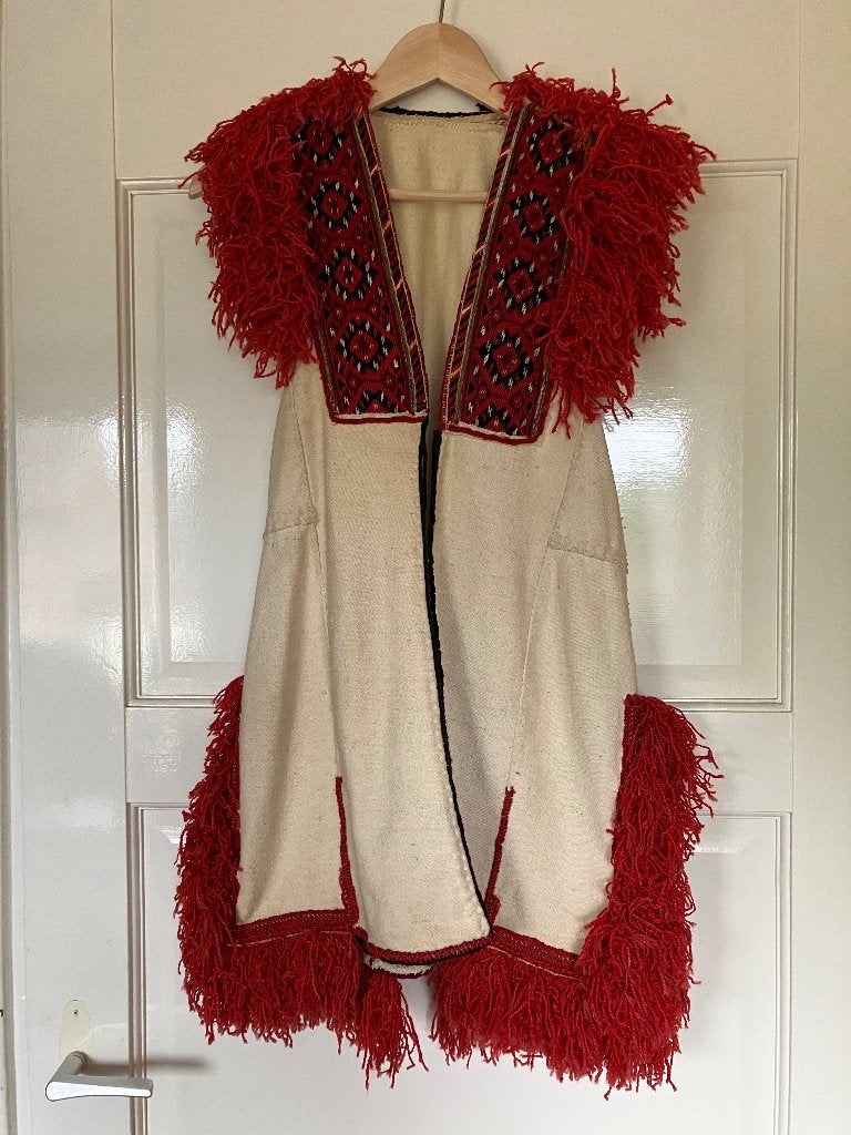 antiek vest uit Macedonie, Ophalen, Gedragen, Maat 34 (XS) of kleiner, Overige typen