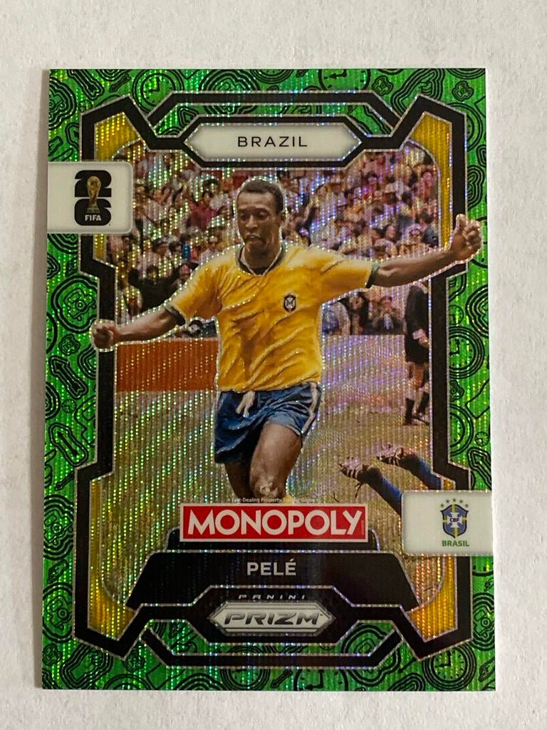 Pele Monopoly Prizm FIFA World Cup 2026 Kaart, Ophalen of Verzenden, Zo goed als nieuw, Buitenlandse clubs, Spelerskaart