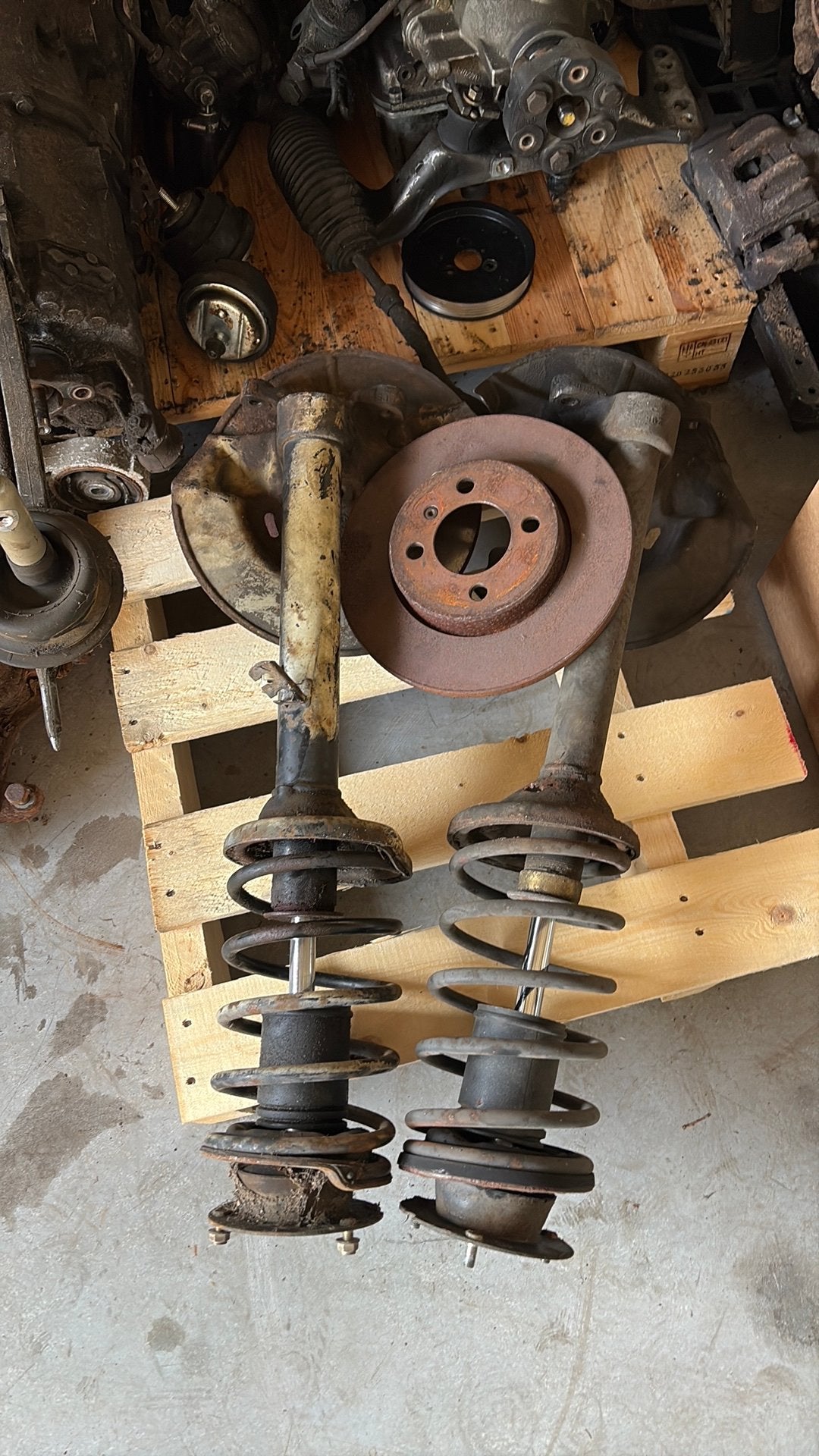 BMW E30 veerpoten/fusees., Ophalen of Verzenden, Gebruikt, BMW