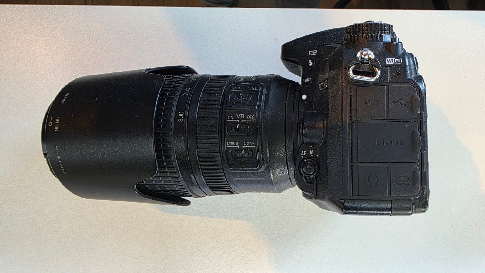 Nikon D7200 spiegelreflexcamera met 18-105mm lens, Accu, Gebruikt, Ophalen of Verzenden, Nikon