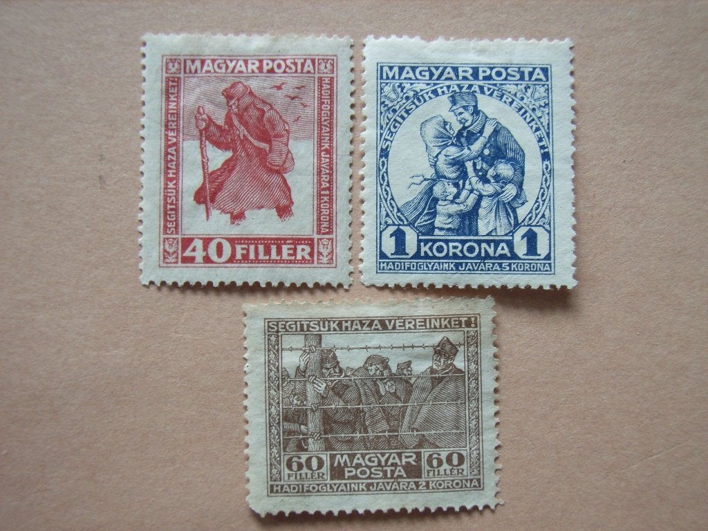 KZ   Hongarije 312-314, Ophalen of Verzenden
