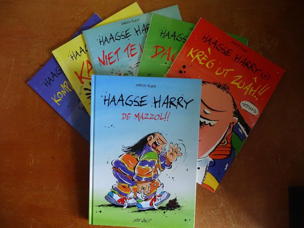 Haagse Harry Compleet Deel 0 t/m 5, Eén stripboek, Ophalen, Zo goed als nieuw