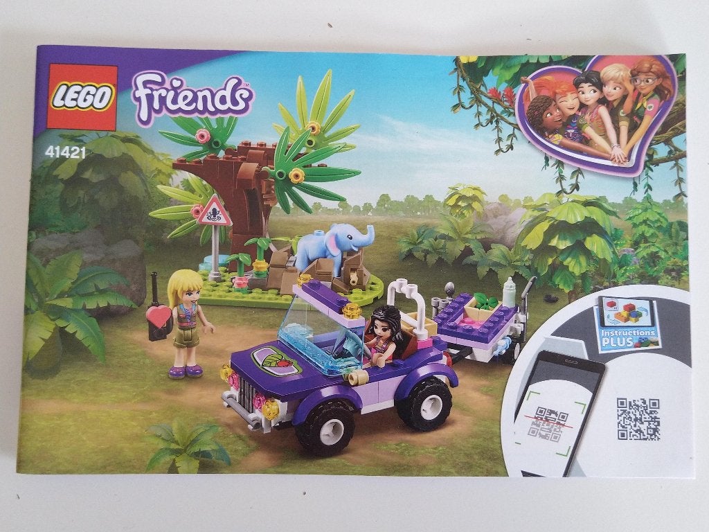 Lego Friends 41421 Reddingsbasis Babyolifant in Jungle, Compleet, Lego, Friends, Ophalen of Verzenden
