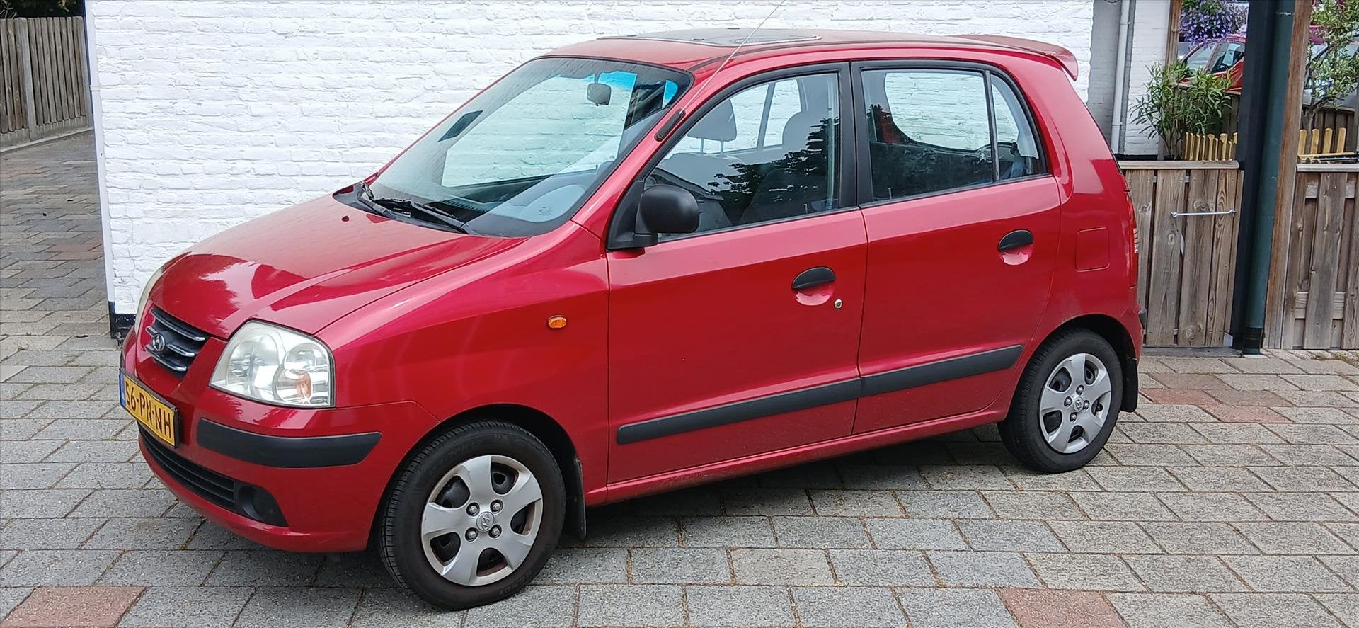 HYUNDAI Atos 1.1 Active 5drs goede staat, Voorwielaandrijving, Stof, Gebruikt, 4 cilinders