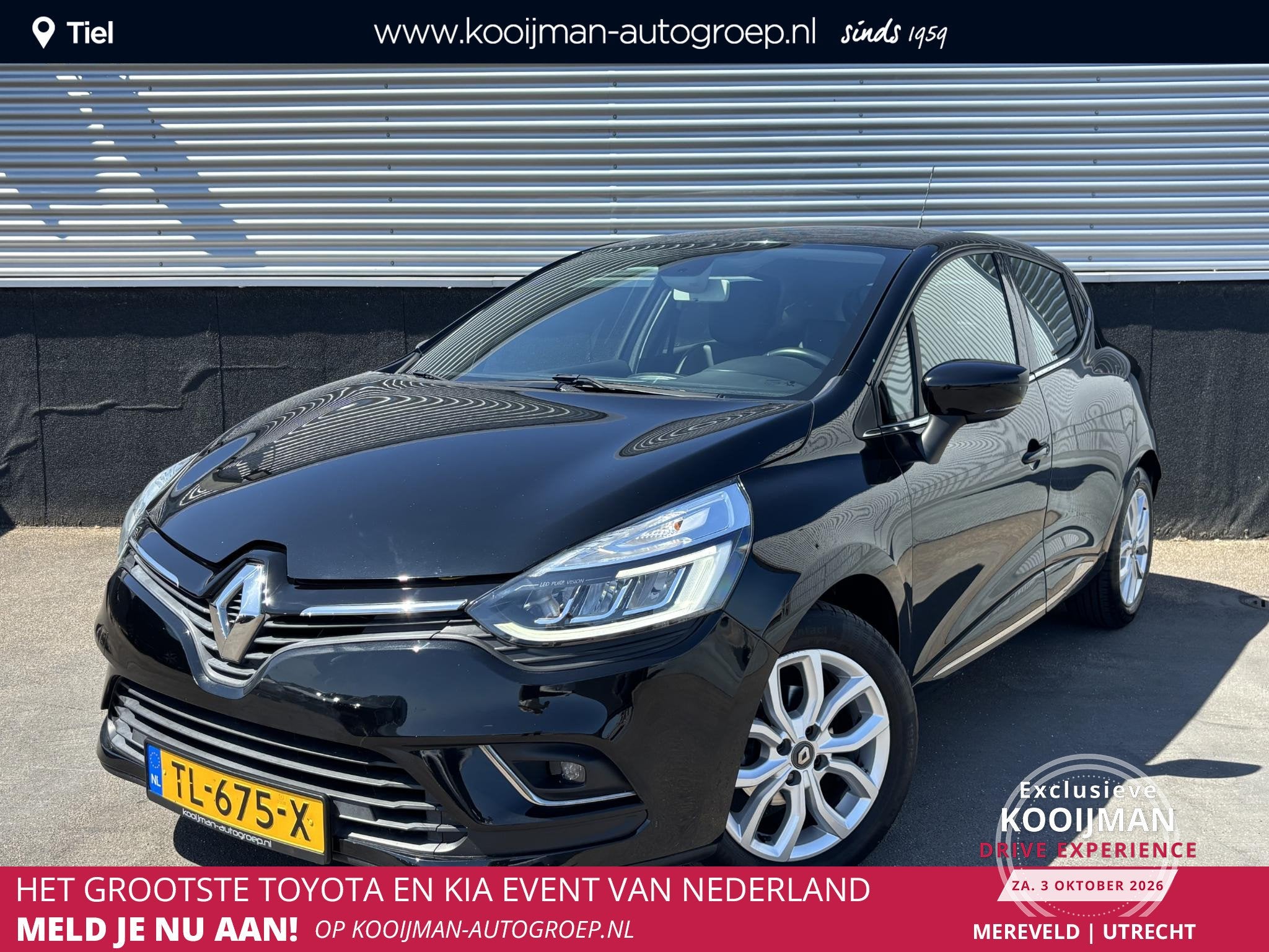 Renault Clio 0.9 TCe Intens / nederlandse auto dealer onderh, Auto's, Voorwielaandrijving, Stof, Gebruikt, Automatische klimaatregeling