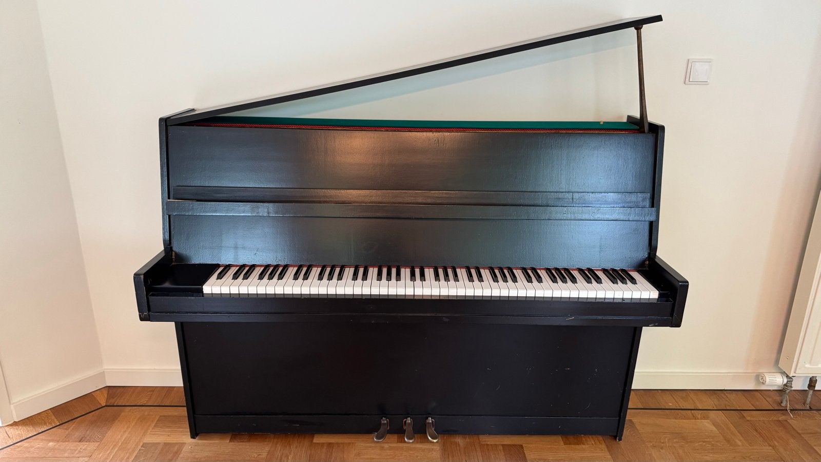Lindbergh Piano - Zwart, Gebruikt, Muziek en Instrumenten, Piano's, Ophalen, Gebruikt, Zwart, Piano
