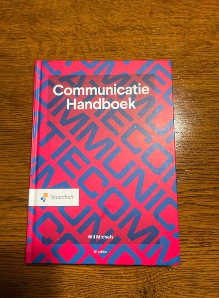 Communicatie handboek, Ophalen of Verzenden, Alpha, Zo goed als nieuw, HBO