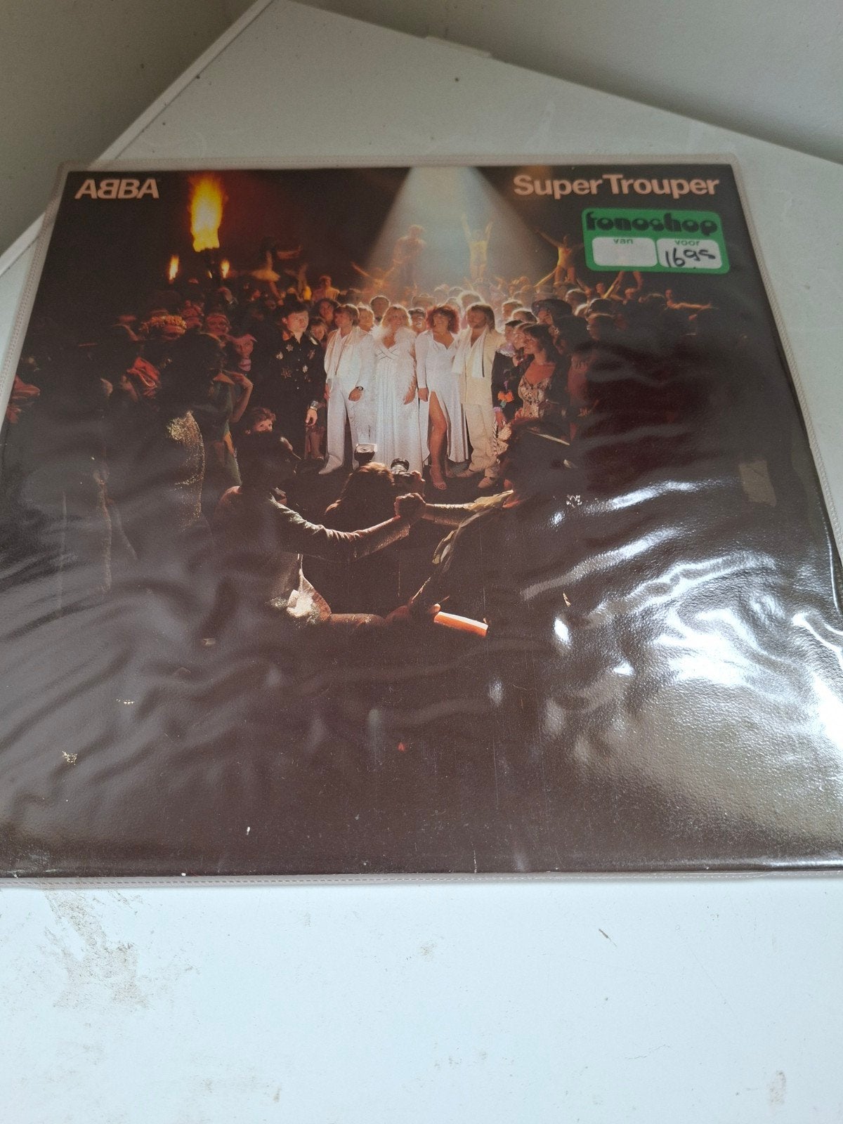 ABBA - Super Trouper LP (1980), Cd's en Dvd's, Vinyl | Pop, LP, Gebruikt, Pop, Originele persing