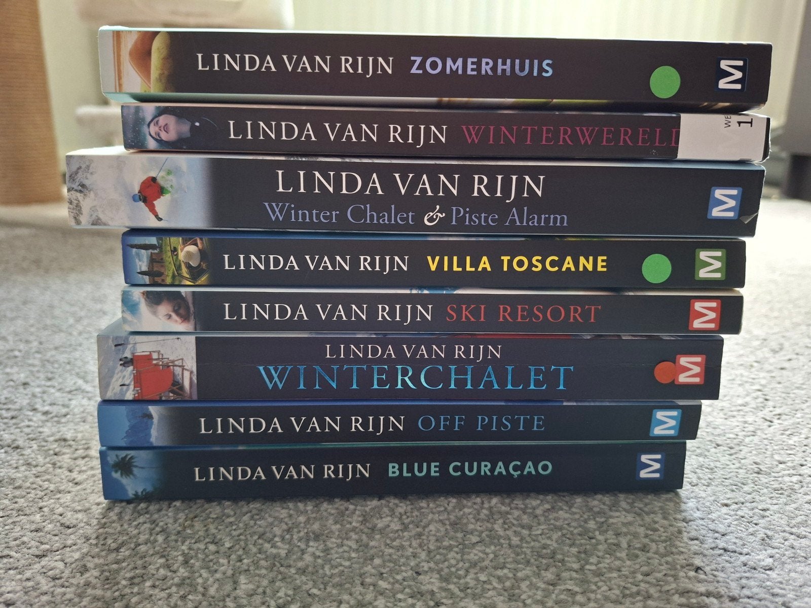 Linda van Rijn boeken, Ophalen of Verzenden, Zo goed als nieuw