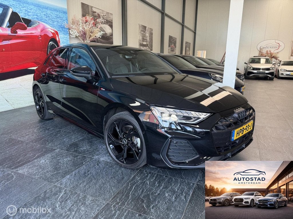 Audi A3 Sportback 40 TFSI e Advanced edition, Auto's, Stof, Euro 6, 4 cilinders, Zwart