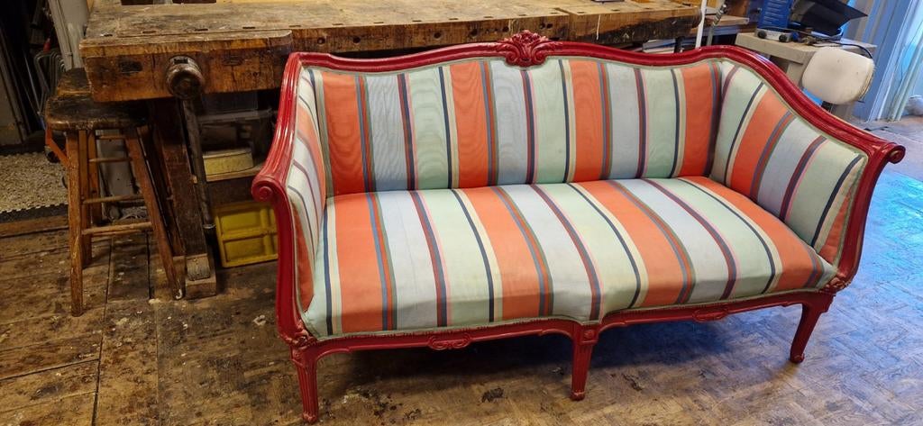 Bankje, Antiek en Kunst, Antiek | Meubels | Stoelen en Banken, Ophalen