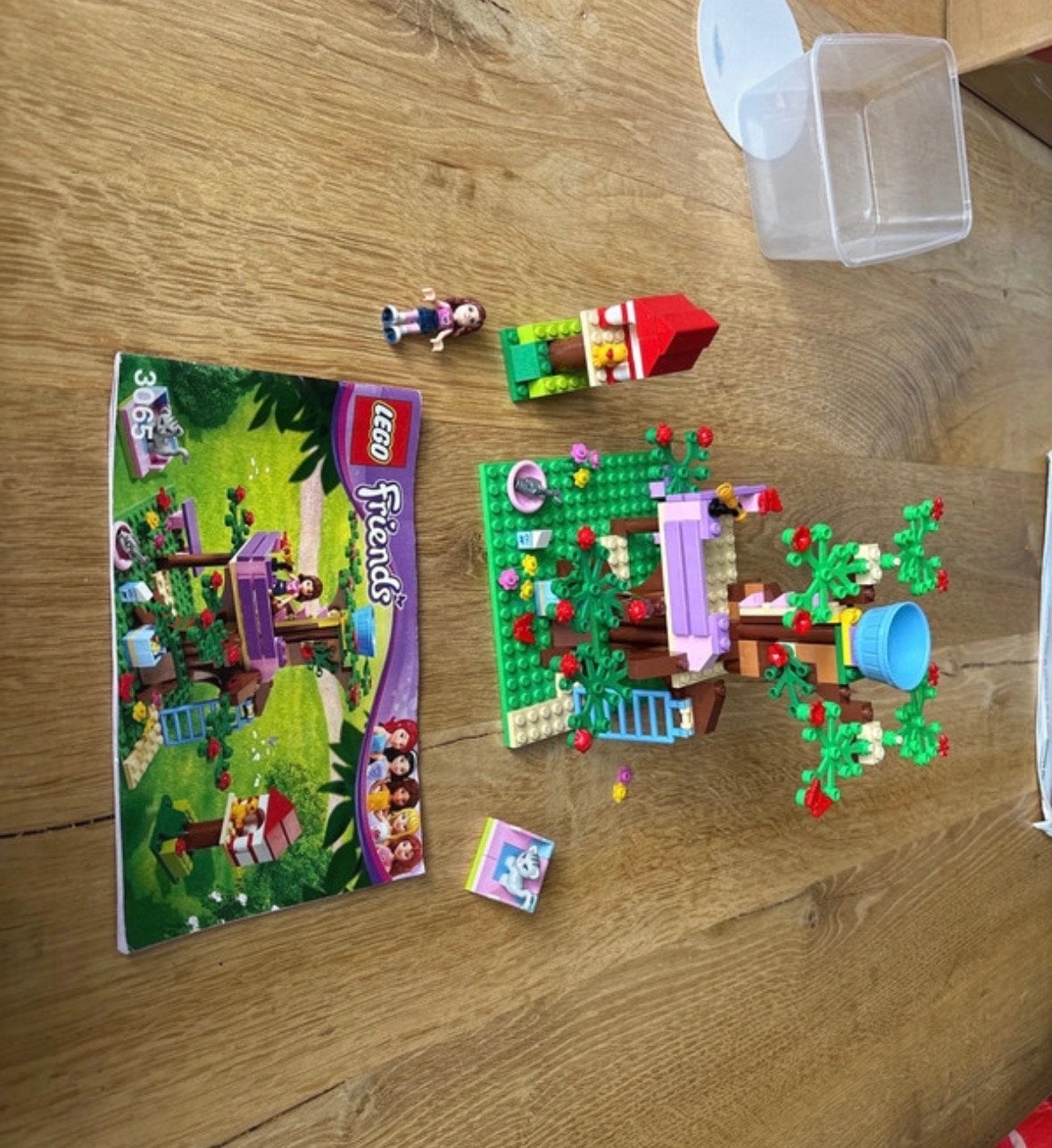 Lego Friends Boomhut 3065 met Mia, kat en vogel, Kinderen en Baby's, Speelgoed | Duplo en Lego, Gebruikt, Lego, Friends, Ophalen of Verzenden
