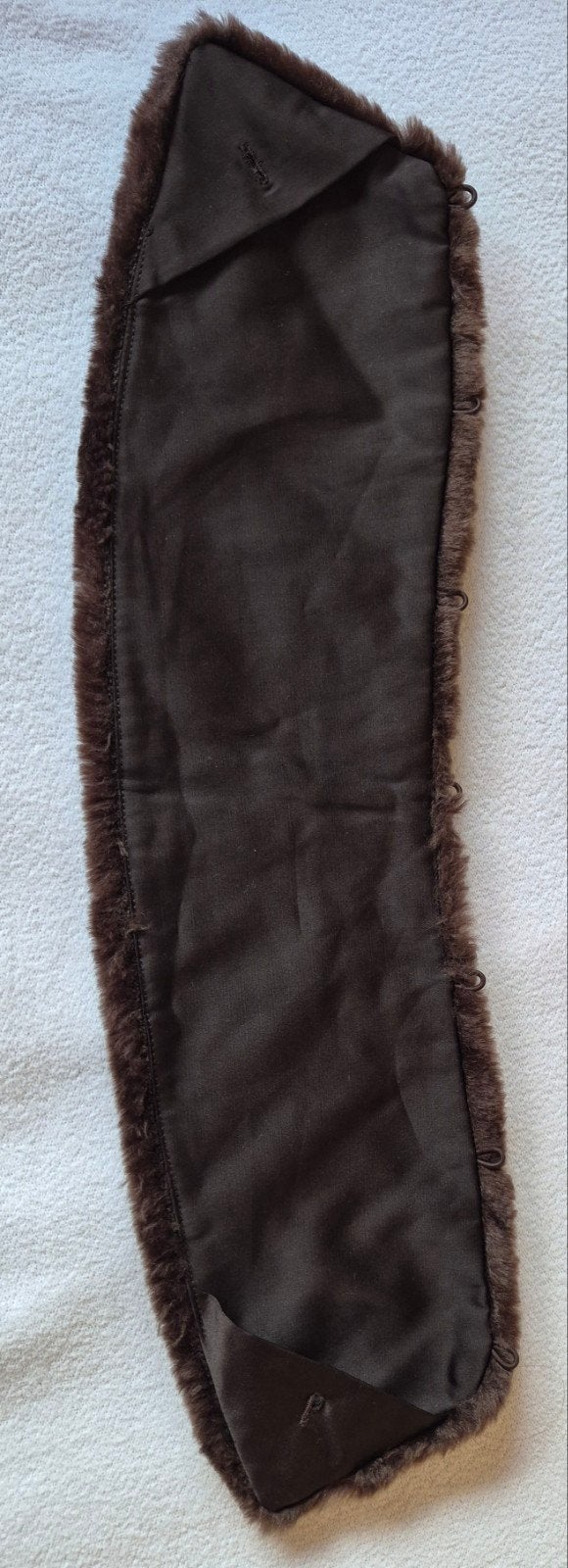 Bruine Faux Fur Kraag, Onbekend, Ophalen of Verzenden, Zo goed als nieuw