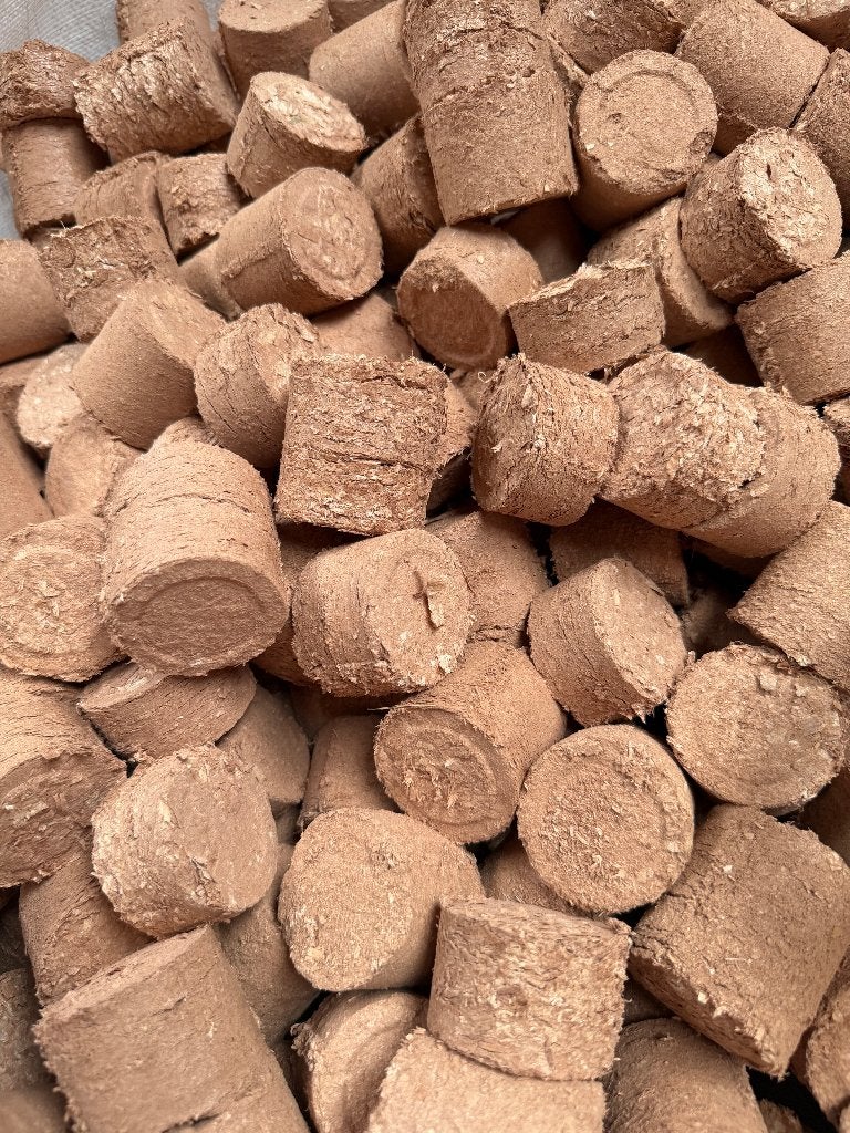 Briketten, Ophalen