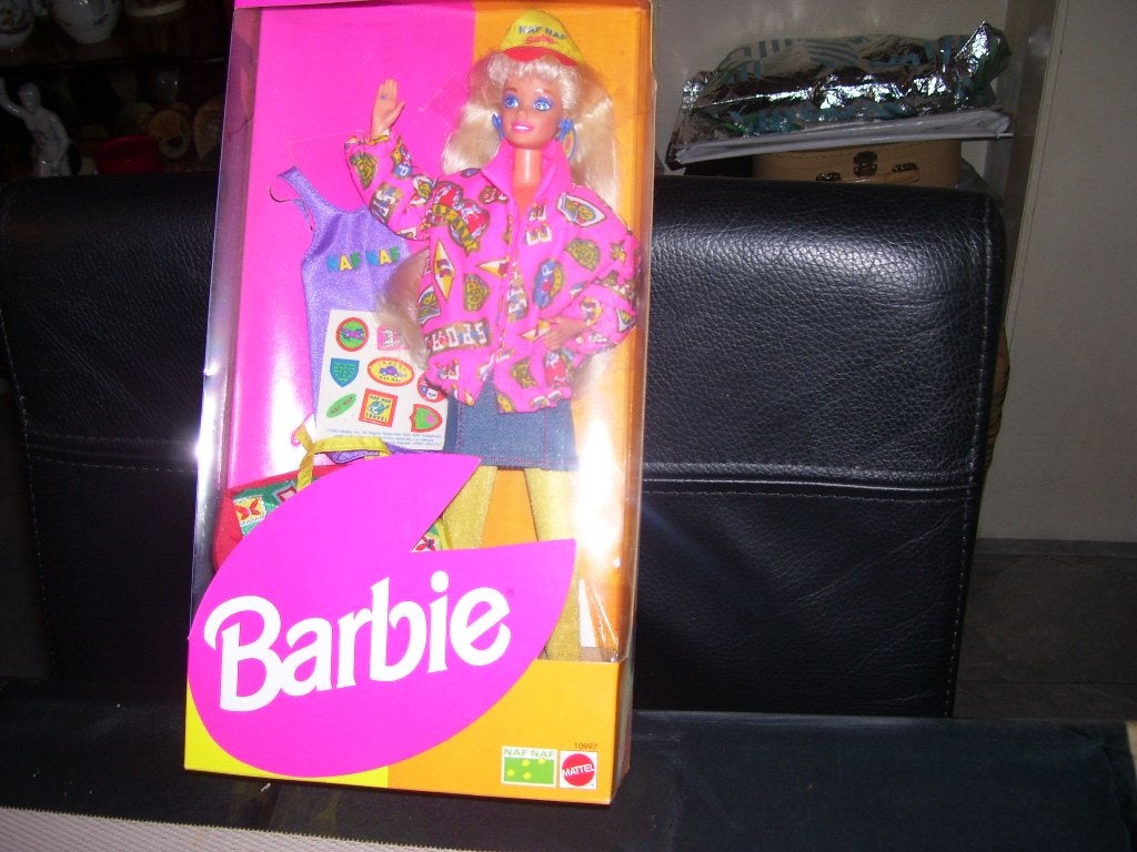 vintage barbie naf naf compleet in doos 1993, Ophalen of Verzenden, Nieuw, Barbie