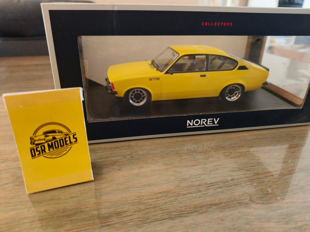 1:18 Opel Kadett GT/E met ATS classic velgen, S, Auto, R, Nieuw