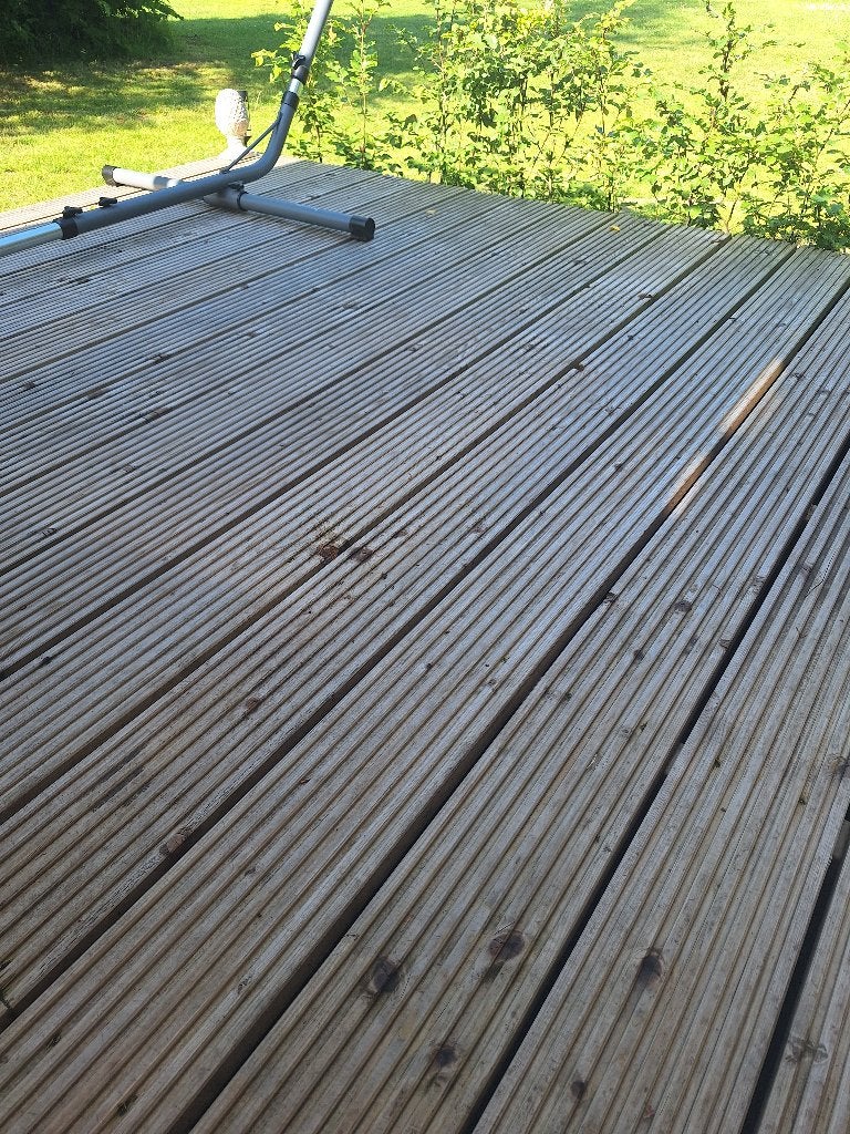 Vlonder 10x3 m, Ophalen, Zo goed als nieuw, Hout