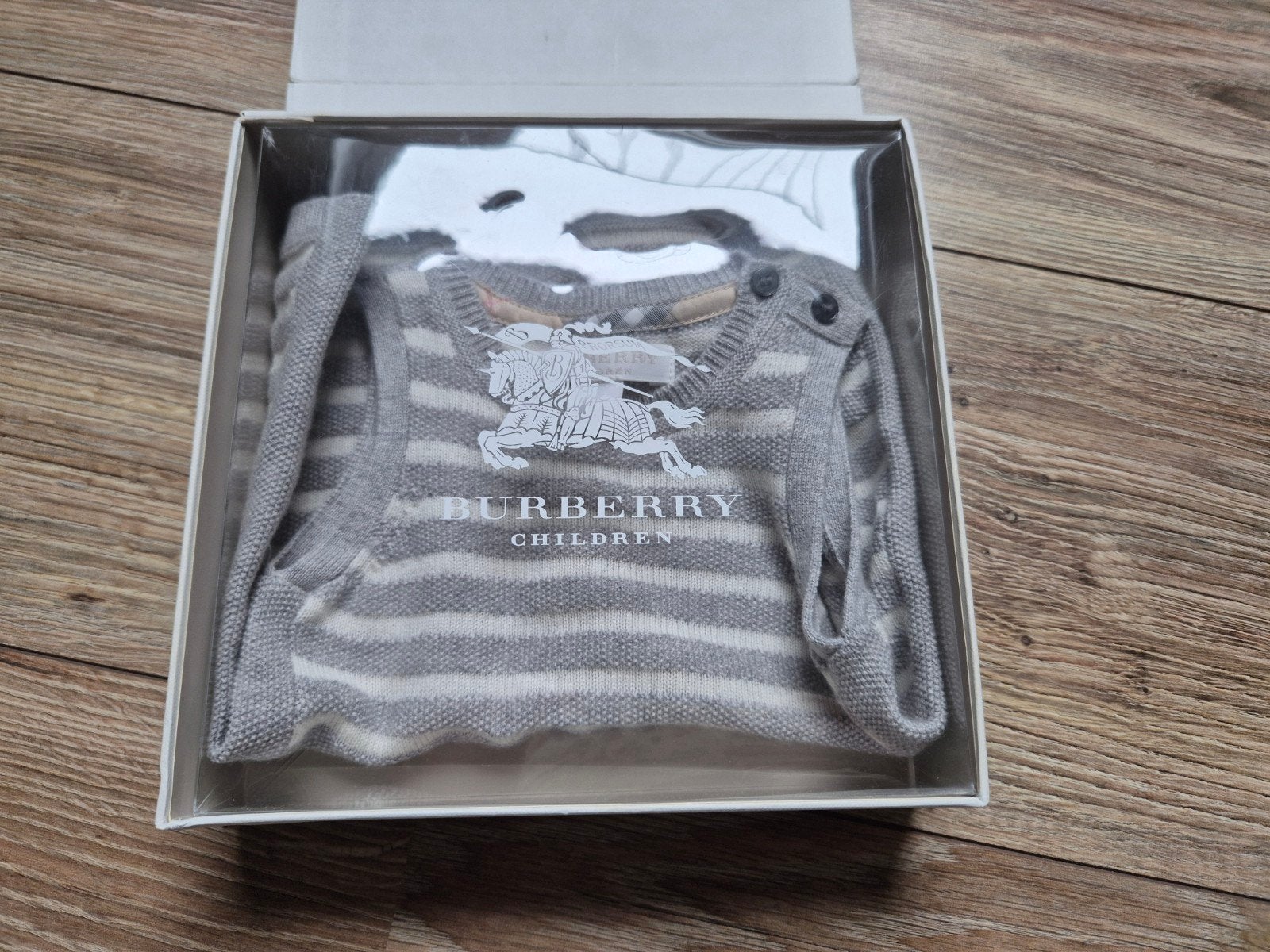 Burberry cashmere jurkje maatje 62 nieuw, Meisje, Jurkje of Rokje, Nieuw, Ophalen of Verzenden