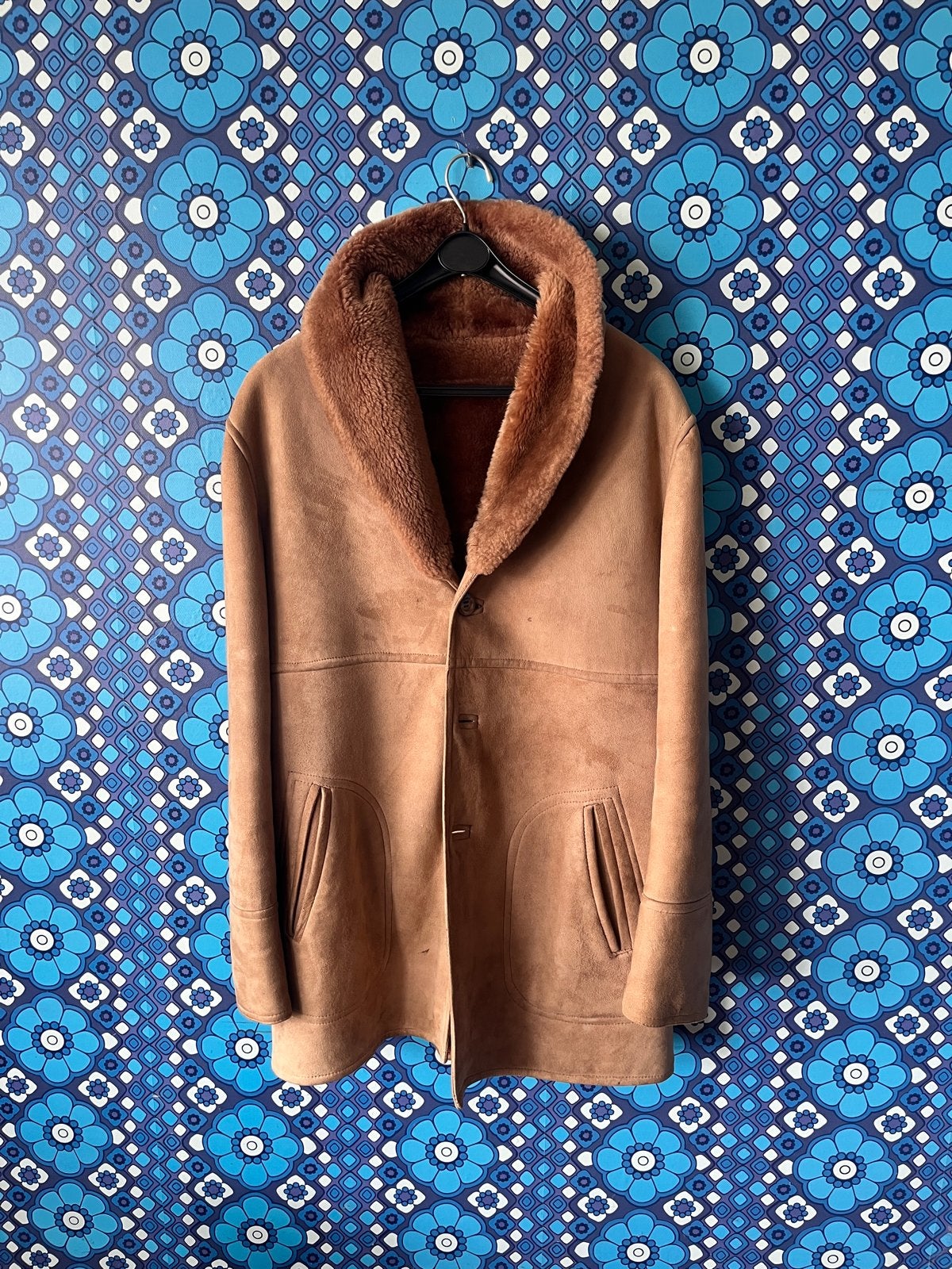 Lammy-coat, nieuw, maat 54, Ophalen, Gedragen, Maat 52/54 (L), Bruin