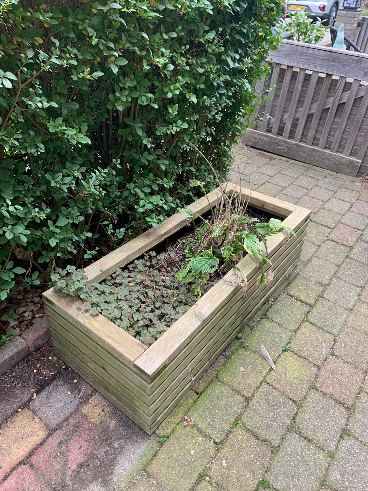 Gratis plantenbakken - dit weekend ophalen!, Ophalen, Gebruikt, Balkon, Rechthoekig